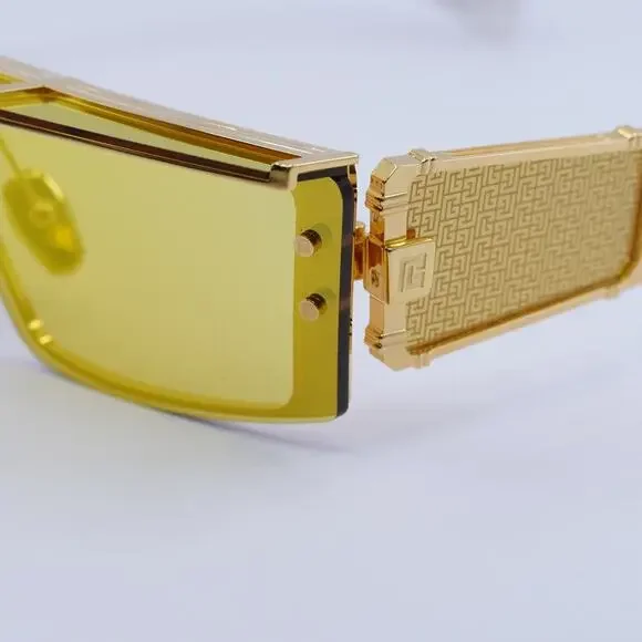 New! WONDER BOY III BPS-127B Gold with Gold Flakes/Amber Bronze Mirror Authentic - Picture 6 of 11